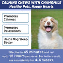 Dog Calming Treats for Stress, Aggression, Barking, & Anxiety Relief UK Made Calming Chews
