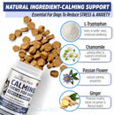 Dog Calming Treats for Stress, Aggression, Barking, & Anxiety Relief UK Made Calming Chews