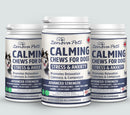 Dog Calming Treats for Stress, Aggression, Barking & Anxiety Relief UK MADE ( Pack of 3)