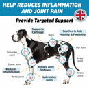 Hip & Joint Supplement for Dogs - Mobility & Joint Health Support with Glucosamine
